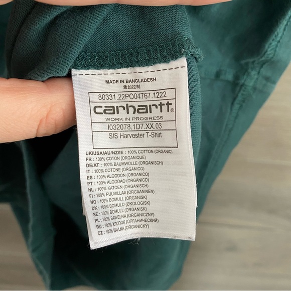 Carhartt WIP Harvester SS Tee Organic Cotton M - Picture 5 of 7